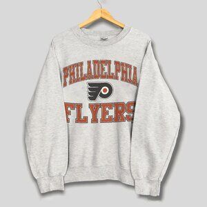 Vintage 90s Philadelphia Flyers Ice Hockey Sweatshirt, NHL Flyers Shirt Tee